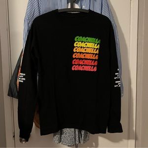 Black coachella long sleeve